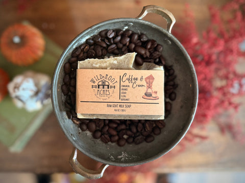 Coffee and Cream goat milk soap