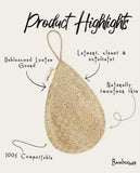 Eco friendly loofah