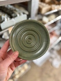 Soap gift set w/ ceramic soap dish