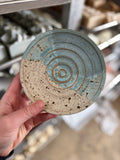 Soap gift set w/ ceramic soap dish
