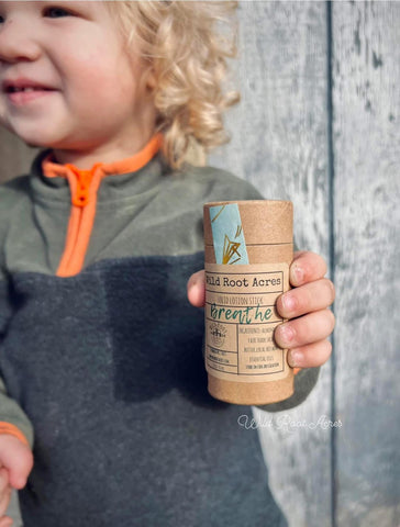 Breathe solid lotion stick