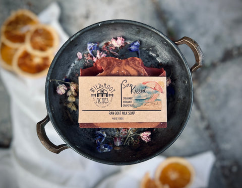 Sun Kissed Goat Milk Soap