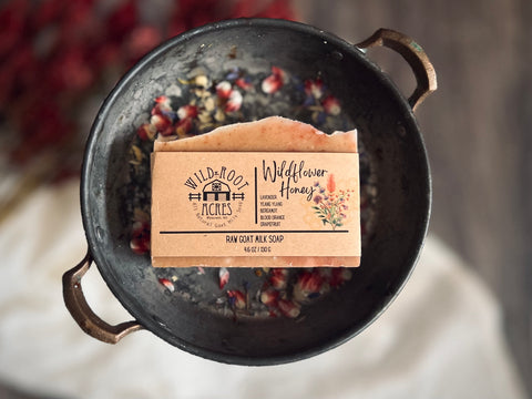 Wildflower Honey Goat Milk Soap