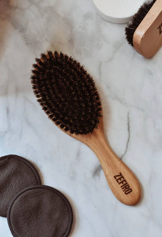 Bamboo hair brush