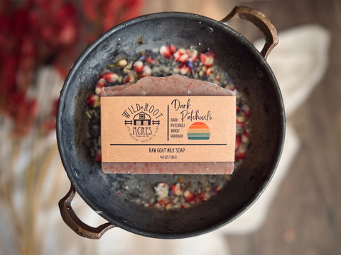 Dark Patchouli  Goat Milk Soap