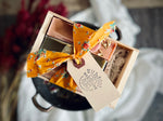 Goat milk soap mini crate spring gift set