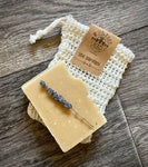 Sisal soap pouch